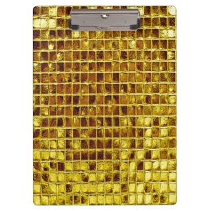Pranchetas Azulejos do mosaico Dourado elegante luxo moderno