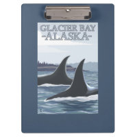 Baleias #1 da orca - baía de geleira, Alaska