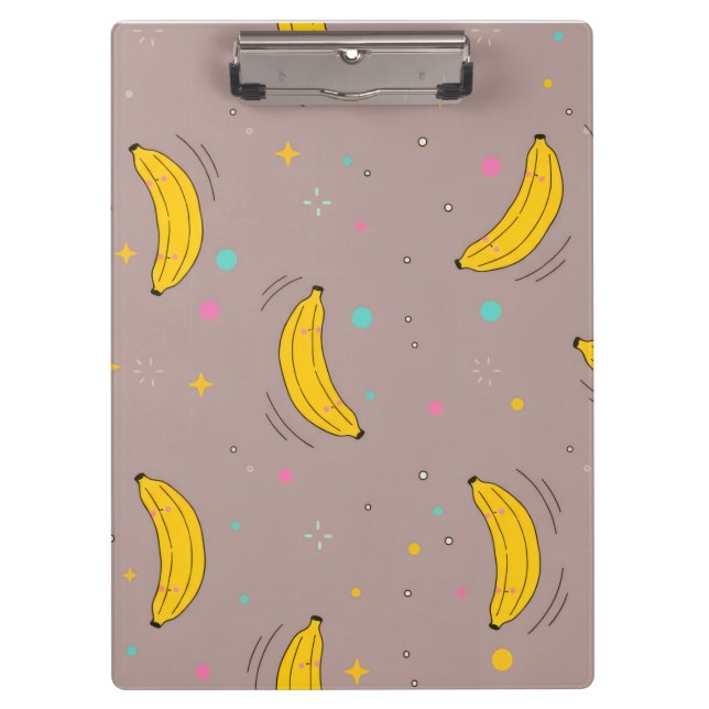 Pranchetas Banana Fofa Estampa Total (Frente)