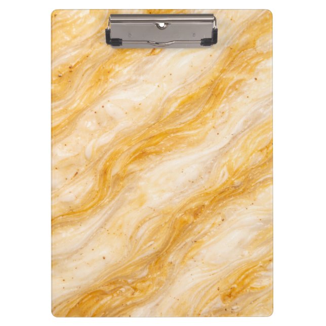Pranchetas Banana Milkshake Marble Texture Design (Frente)