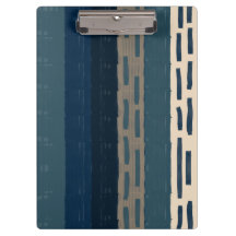 Bandas irregulares azuis e neutras e verificações