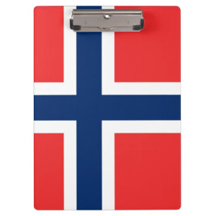 Pranchetas Bandeira da Área de Transferência da Noruega