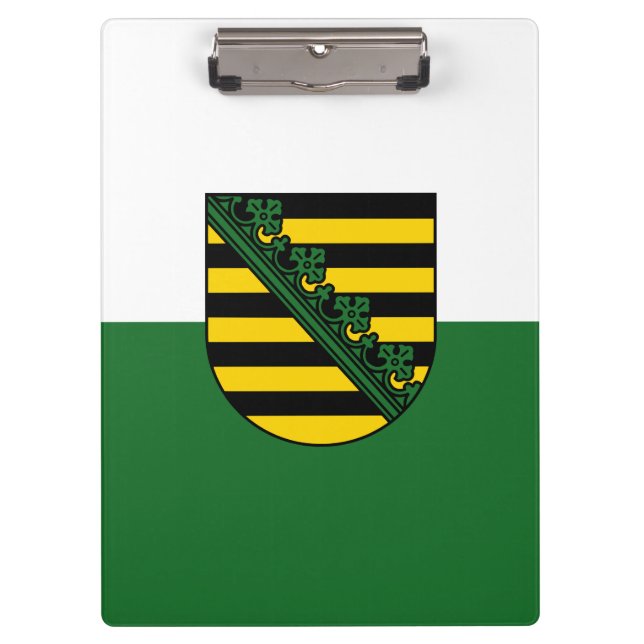 Pranchetas Bandeira da Área de Transferência da Saxónia (Frente)