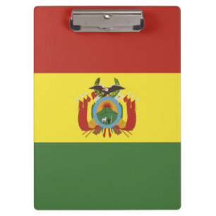 Pranchetas Bandeira da Bolívia