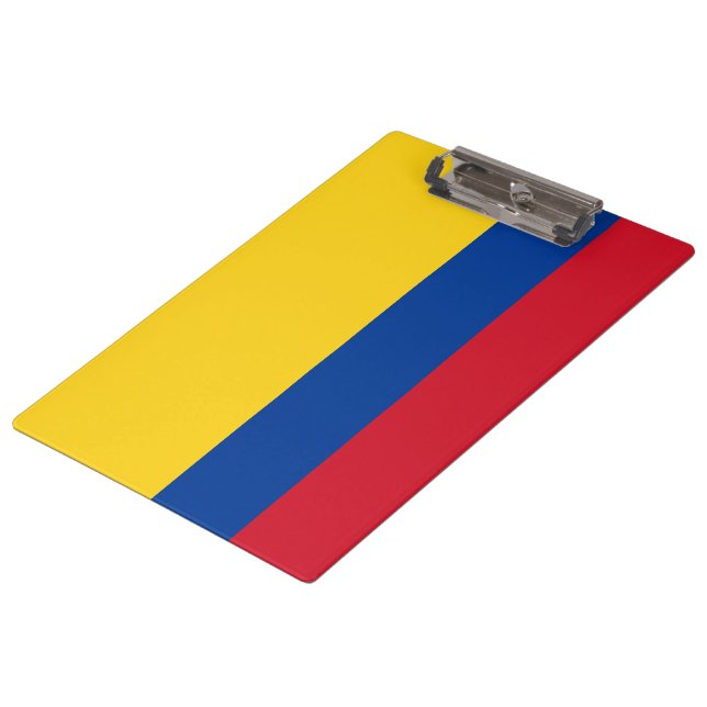 Pranchetas Bandeira da Colômbia (Inclinado)