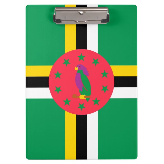 Pranchetas Bandeira da Domínica (Frente)