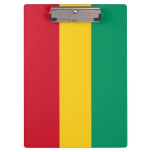 Pranchetas bandeira da Guiné