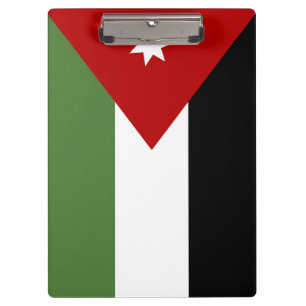 Pranchetas Bandeira da Jordânia