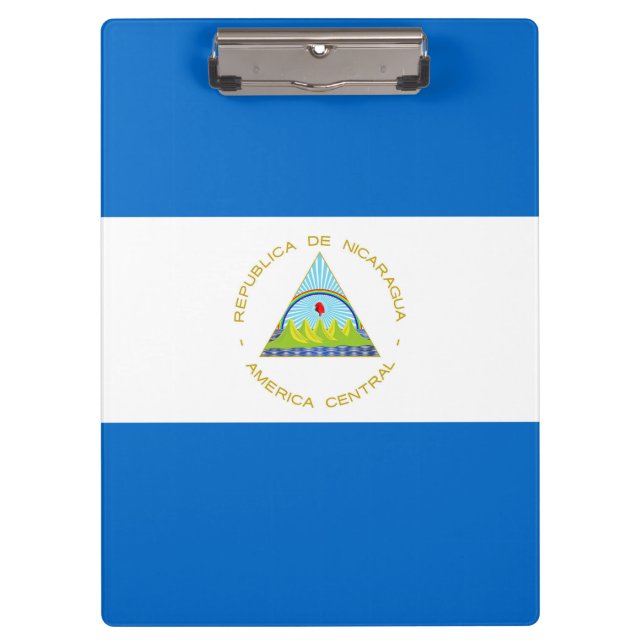 Pranchetas Bandeira da Nicarágua (Frente)