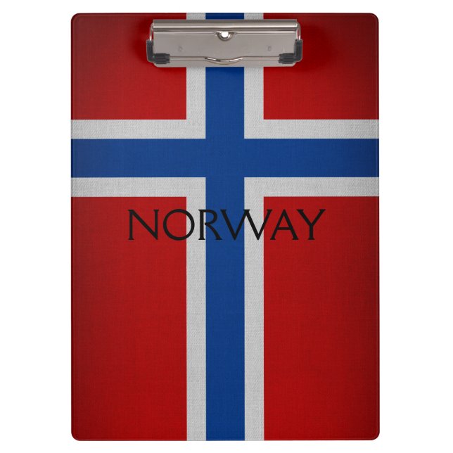 Pranchetas Bandeira da Noruega (Frente)