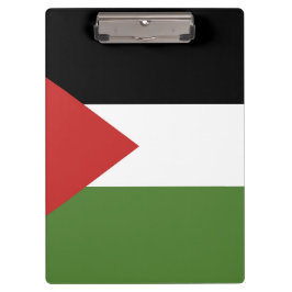 Pranchetas bandeira da Palestina