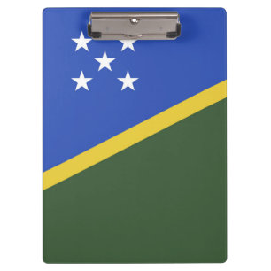 Pranchetas bandeira das Ilhas Salomão