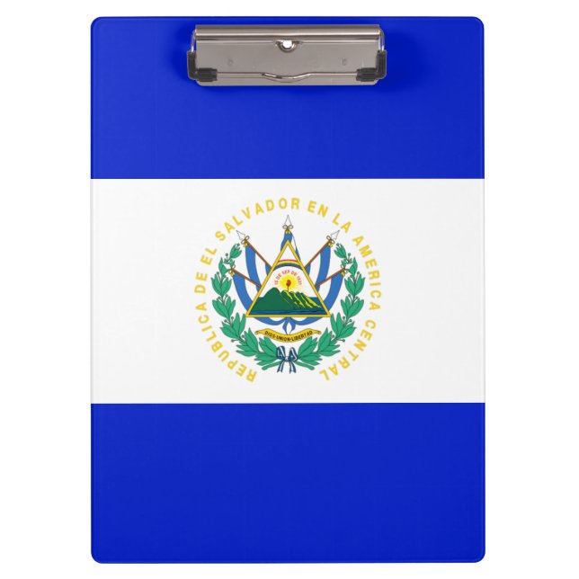 Pranchetas Bandeira de El Salvador (Frente)