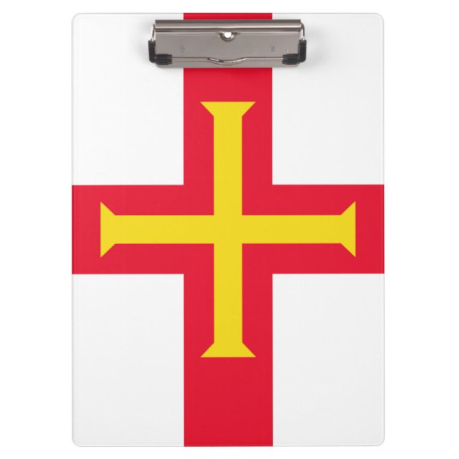 Pranchetas bandeira de Guernsey (Frente)