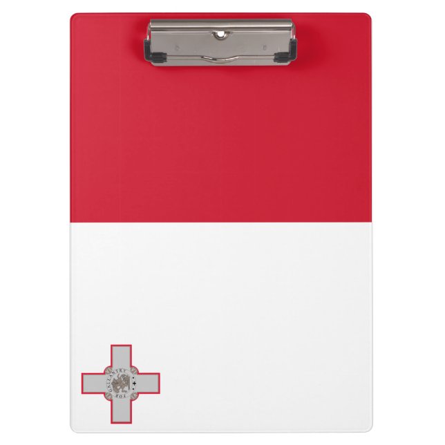 Pranchetas Bandeira de Malta (Frente)