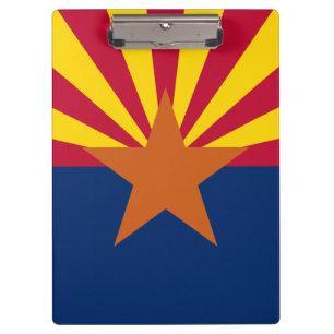 Pranchetas Bandeira do Arizona: Sol Poente Estrela, O Estado