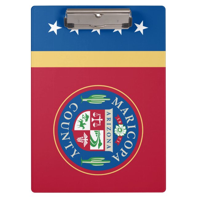 Pranchetas Bandeira do Condado de Maricopa (Arizona) (Frente)