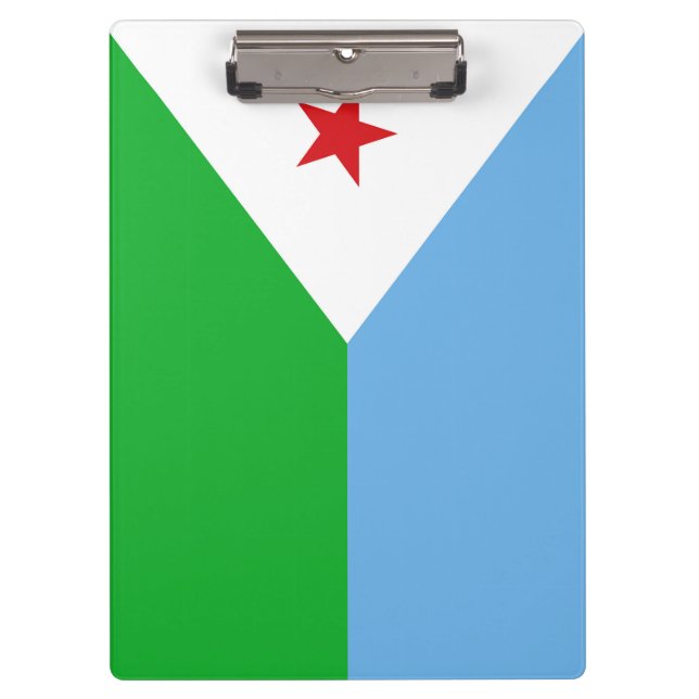 Pranchetas bandeira do Djibuti (Frente)