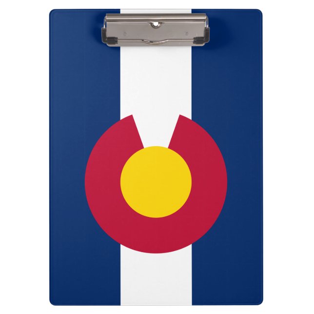 Pranchetas Bandeira do Estado do Colorado (Frente)