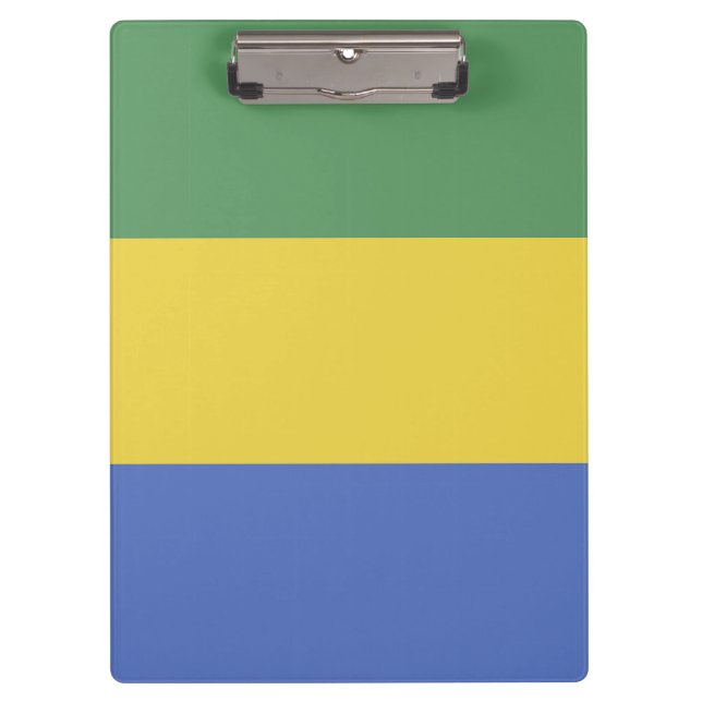 Pranchetas Bandeira do Gabão (Frente)
