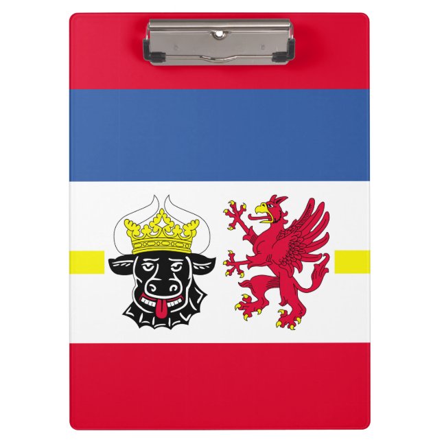 Pranchetas Bandeira do Meclemburgo-Pomerânia Ocidental (Frente)