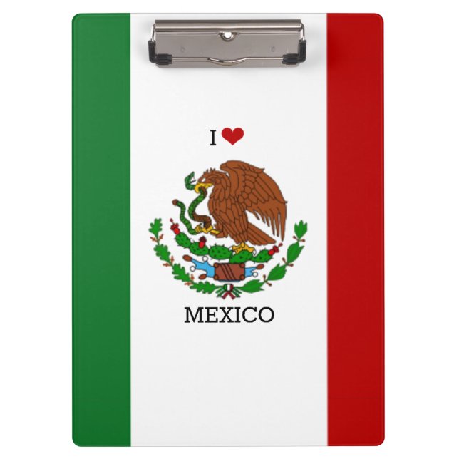 Pranchetas Bandeira do México (Frente)
