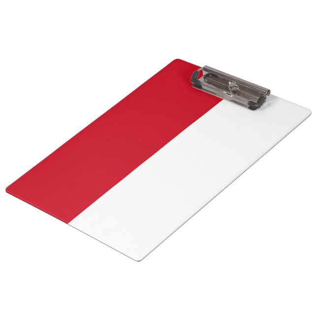 Pranchetas Bandeira do Mônaco (Inclinado)