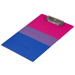 Pranchetas Bandeira do Orgulho Bissexual de SlipperyJoe - cor