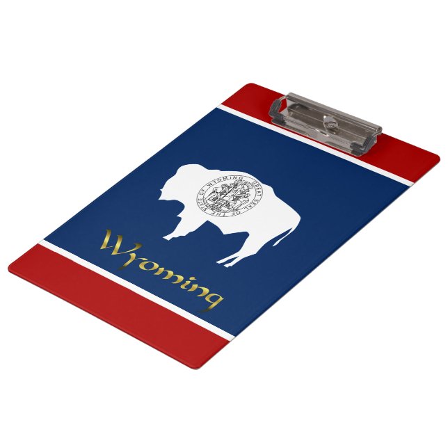 Pranchetas Bandeira do Wyoming (Inclinado)