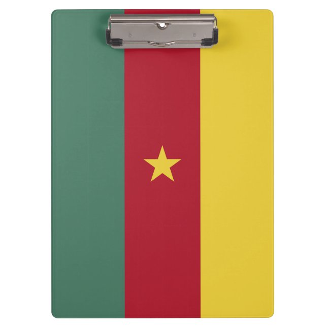 Pranchetas Bandeira dos Camarões (Frente)