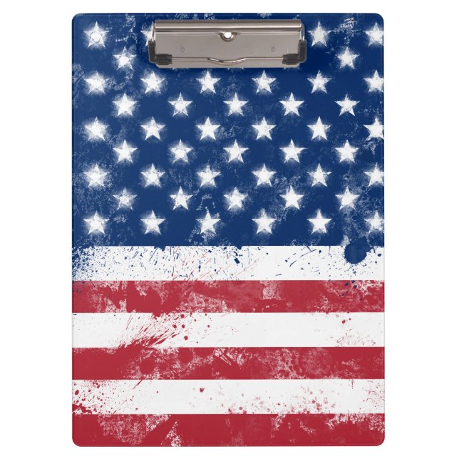 Pranchetas Bandeira dos EUA (Frente)