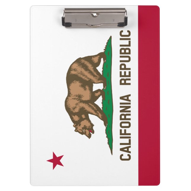 Pranchetas Bandeira Estadual da Califórnia (Frente)