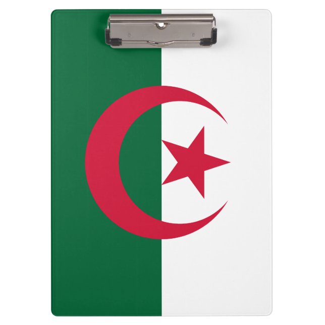 Pranchetas Bandeira Patriótica Argelina (Frente)