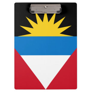 Pranchetas Bandeira Patriótica de Antígua e Barbuda