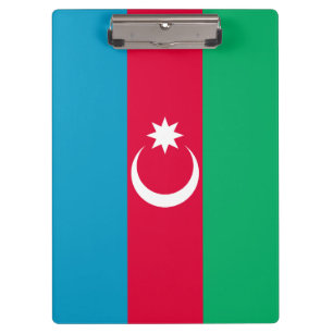 Pranchetas Bandeira Patriótica do Azerbaijão