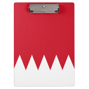 Pranchetas Bandeira Patriótica do Bahrein