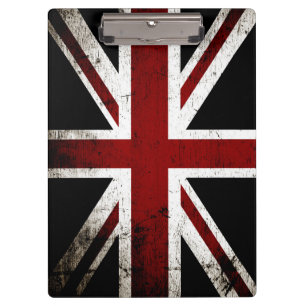Pranchetas Bandeira preta 3 de Inglaterra do Grunge
