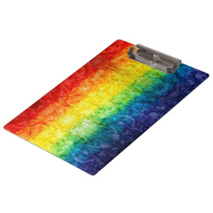 Pranchetas Bandeira tie-dye da SlipperyJoe's arco-íris pressi
