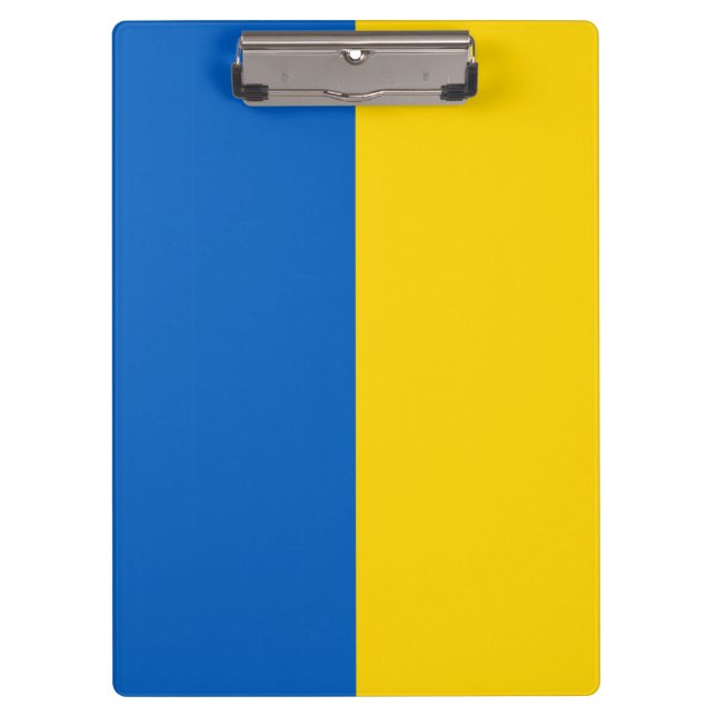 Pranchetas Bandeira Ucraniana (Ucrânia) (Frente)