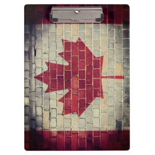 Pranchetas Bandeira Vintage Canadá