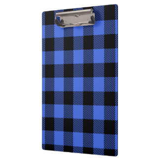 Pranchetas Bandeja de Xadrez de Buffalo Blue & Black Lumberja