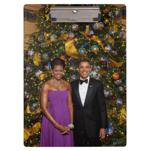 Pranchetas Barack Obama Presidente dos EUA Casa Branca Natal