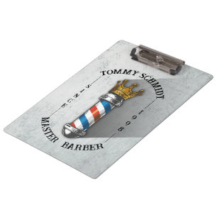 Pranchetas Barber Hair Compra Rei Coroa Barbeiro Par Salão