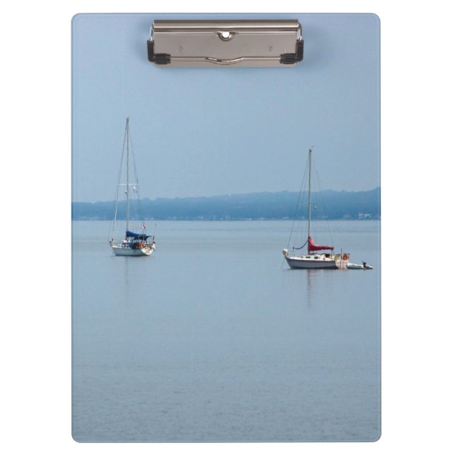 Pranchetas Barcos à vela no rio (Frente)