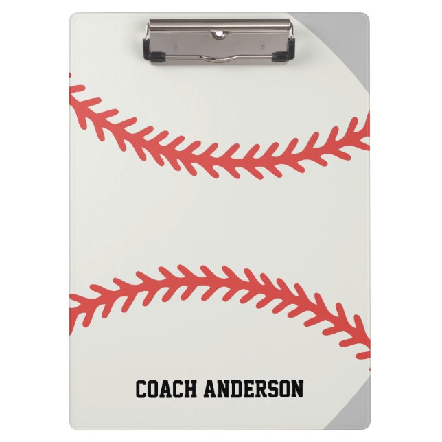 Pranchetas Baseball Coach (Frente)