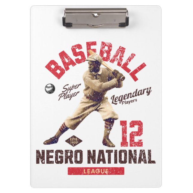 Pranchetas Baseball Legends Negro National League, EST 1920 (Frente)