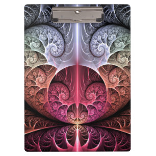 Pranchetas Batimento cardíaco, Arte fractal abstrata surreal