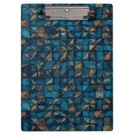 Pranchetas Bela Aparência de Patchwork em Teal Escuro