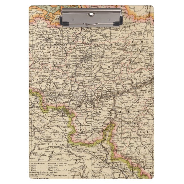 Pranchetas Bélgica, Luxemburg (Frente)