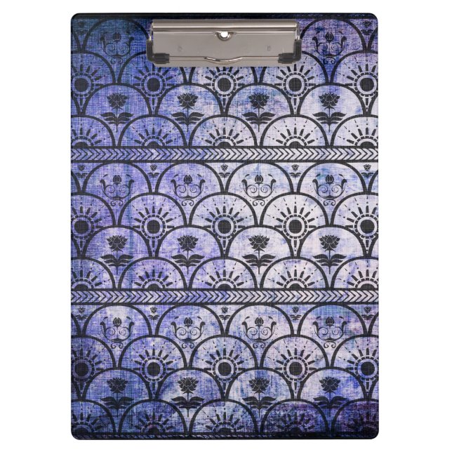 Pranchetas Belo padrão Boho, quadro de estilo Hippie (Frente)